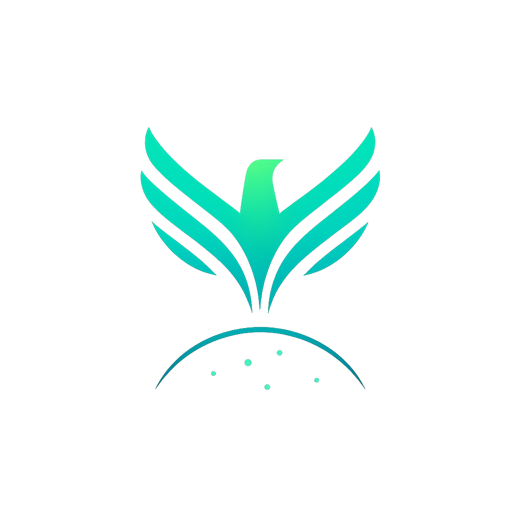 Phoenix above Earth